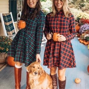 Kiel James Patrick Flannel Dress, Plaid